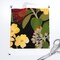 Black Floral Botanical Jungle Tropical Hawaiian Mimosa Tree Flowers Foliage Large Scale Custom Printed Fabric by Spoonflower Various Fabrics by the Yard or Fat Quarter